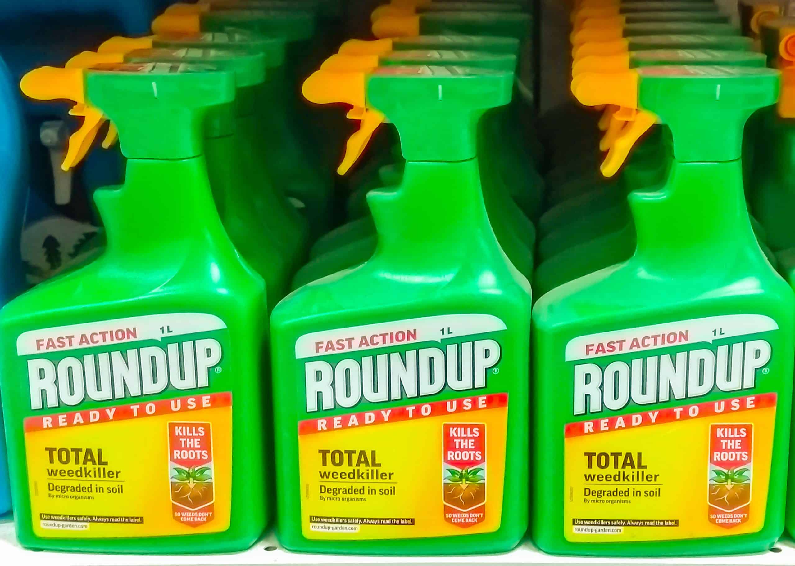 Round up weed killer used to <a href=
