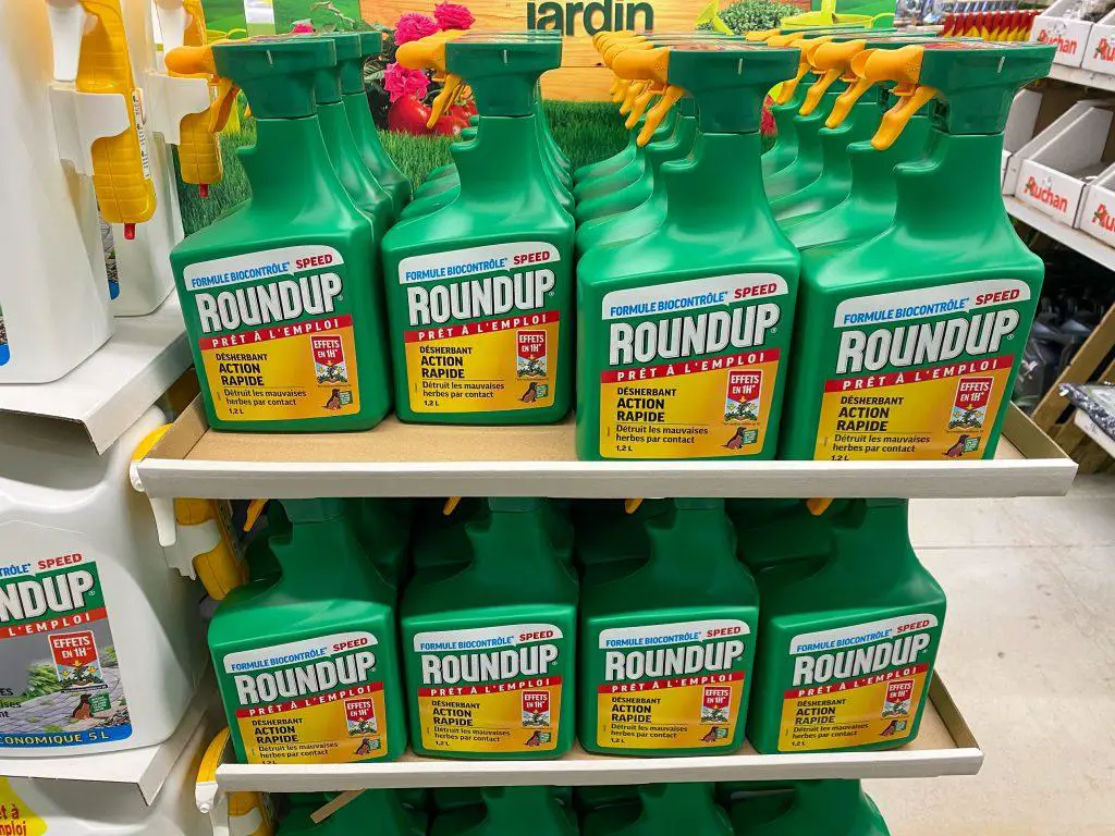 The new Roundup is a brand-name of an herbicide without glyphosate, made by Monsanto Company - glyphosate weed killer