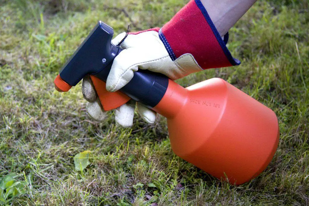 Use of a sprayer to administer the mixed weed killer - types of weed killers