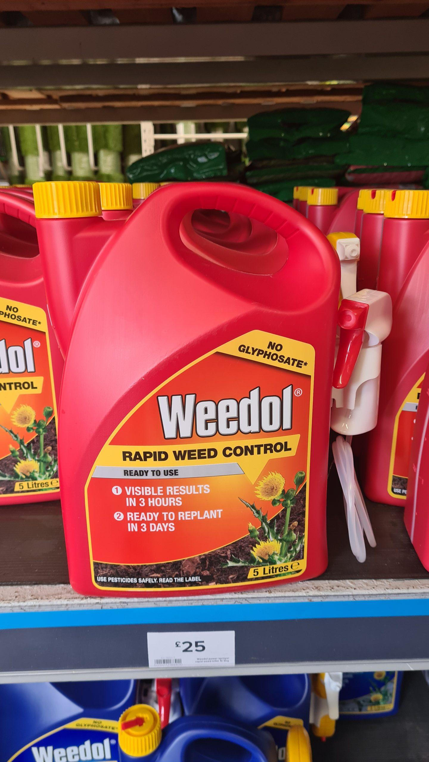 With so many Glyphosate free weed killers on the market be sure to read each and every label to find the right one for you - pet-friendly weed killers